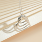 Collier Personnalisé Coeurs Multiples