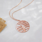 Collier Personnalisé Généalogique