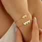 Bracelet Coeur Gravé