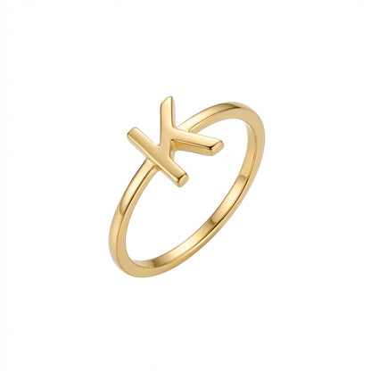 Bague Initial Personnalisé
