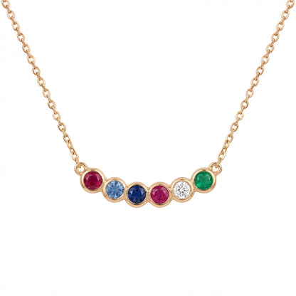 Collier Personnalisé - Pierres de naissance