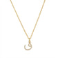 Collier Lettre Arabe Strass