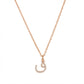Collier Lettre Arabe Strass