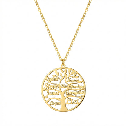 Collier Personnalisé Généalogique