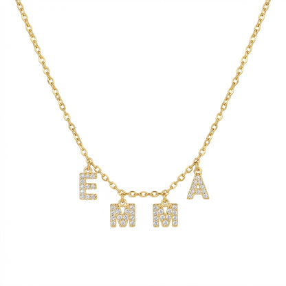 Collier Personnalisé Strass