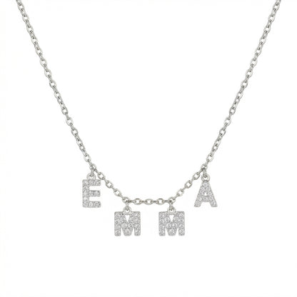 Collier Personnalisé Strass