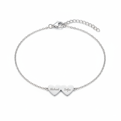 Bracelet Coeur Gravé