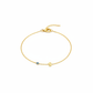 Bracelet Initiales & Pierre de Naissance