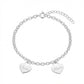 Bracelet Breloque Coeurs Personnalisés