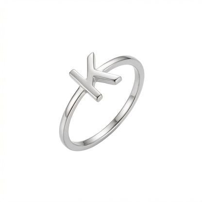 Bague Initial Personnalisé